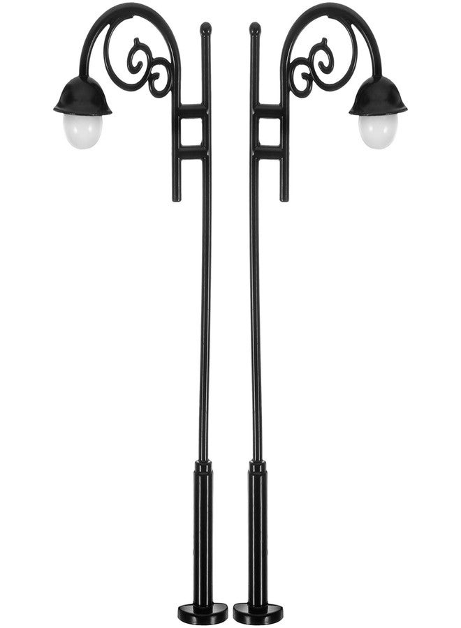 Alasum Mini Street Light Ornaments for Dollhouse 1 12 Scale Decorative Lamp Posts for DIY Village Pathway and Park Scene Layout Accessories - Image 1